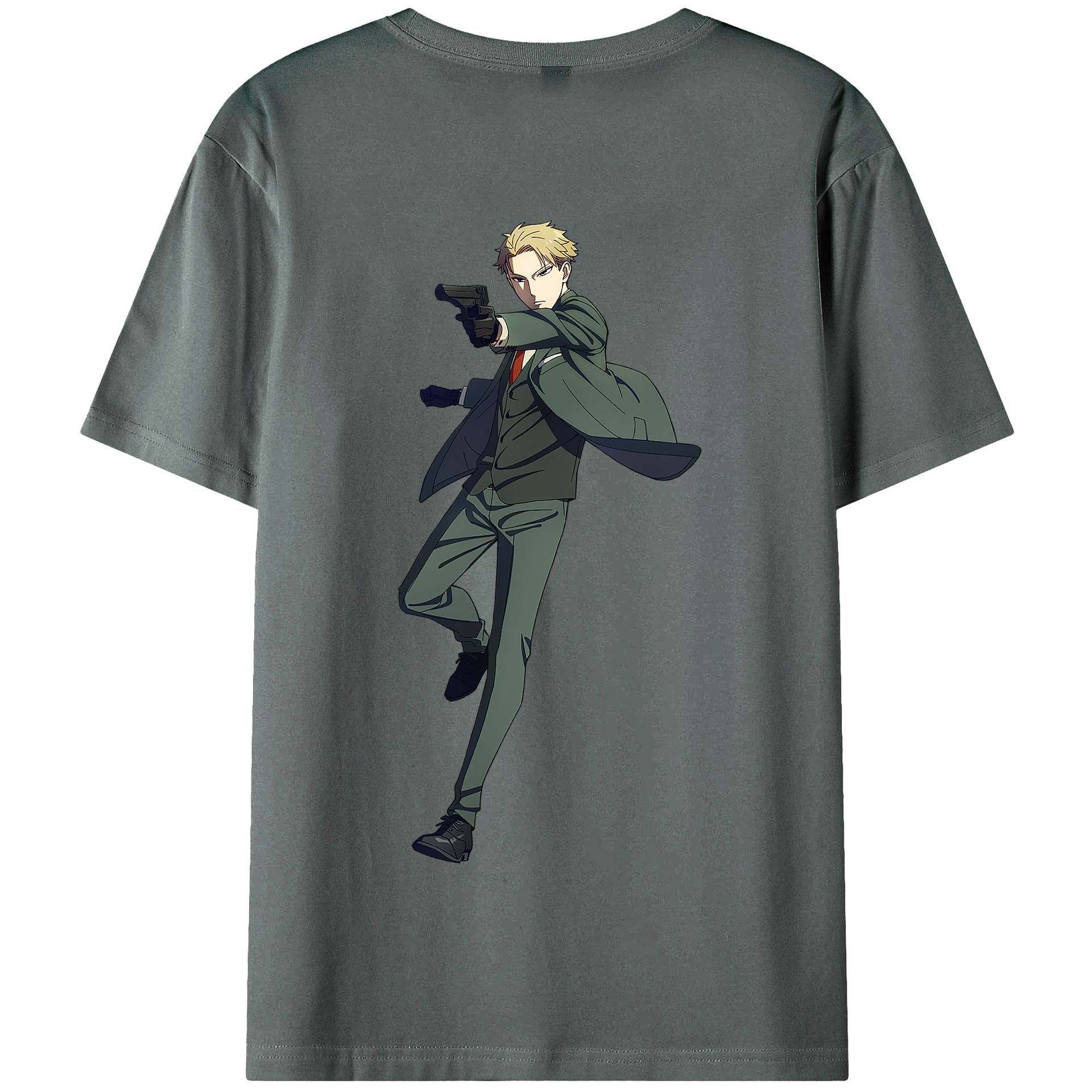 （画像用） SPY×FAMILY间谍家家酒 綿100％半袖Tシャツ（背面プリント）